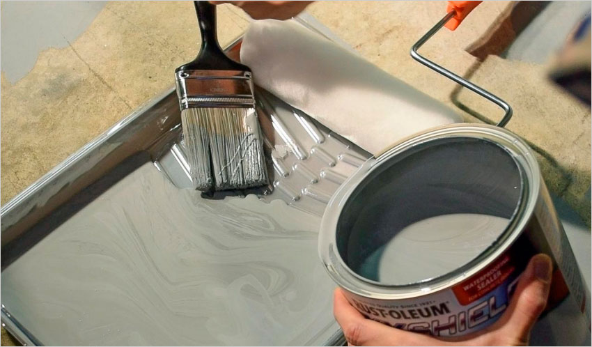 Характеристика популярных красок по бетону для наружных работ на водной основе