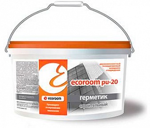 Герметик полиуретановый двухкомпонентный ecoroom PU-20 ДЛЯ OSB